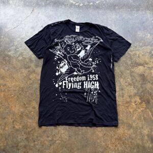 Vintage Essential Ed Hardy Big Graphic T-shirt